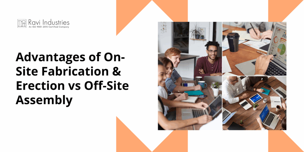 On-site structural erection fabrication India